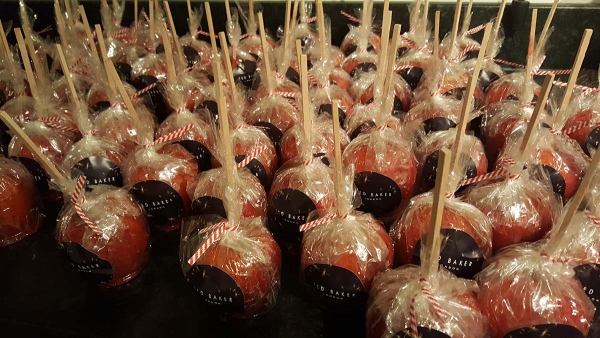 branded toffee apples