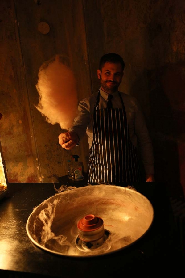 candy floss cart