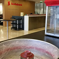 ScotiaBank Candy Floss Machine